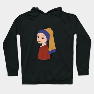 Modern Muses - A Girl w/ The Pearl Earring Hoodie